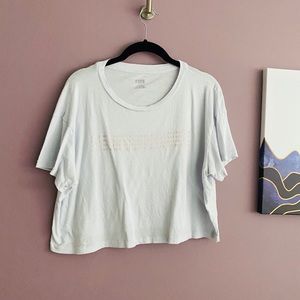 PINK Girlfriend Crop Tee